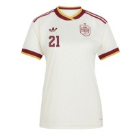 Spanien Mikel Oyarzabal #21 Udebanetrøje Dame VM 2026 Kortærmet